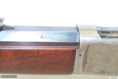 Iconic WINCHESTER Model 1892 Lever Action REPEATING RIFLE in .25-20 WCF C&R TURN of the CENTURY Lever Action Rifle Made in 1912 - Image 7 of 21
