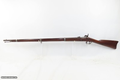 Scarce C.B. HOARD Antique CIVIL WAR Era U.S. M1861 WATERTOWN Rifle-MusketOnly 12,800 by Charles B. Hoard of Watertown, NY - Image 16 of 21