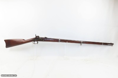 Scarce C.B. HOARD Antique CIVIL WAR Era U.S. M1861 WATERTOWN Rifle-MusketOnly 12,800 by Charles B. Hoard of Watertown, NY - Image 2 of 21