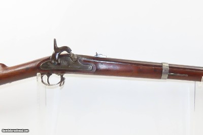 Scarce C.B. HOARD Antique CIVIL WAR Era U.S. M1861 WATERTOWN Rifle-MusketOnly 12,800 by Charles B. Hoard of Watertown, NY - Image 4 of 21