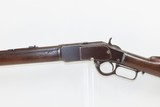 c1889 Antique WINCHESTER Model 1873 .22 SHORT Lever Action Rifle TRICK SHOT Less Than 20K Made! First U.S. .22 REPEATING RIFLE - 4 of 22