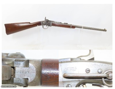 CIVIL WAR MASS Arms SMITH PATENT Breech Loading CAVALRY Saddle Ring Carbine Used Beyond the Civil War into the WILD WEST