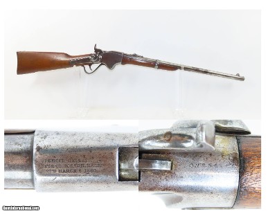 Antique U.S. SPENCER REPEATING RIFLE Co M1865 .56 Repeater CARBINE FRONTIER 1 of 24,000 Post-Civil War Carbines Produced