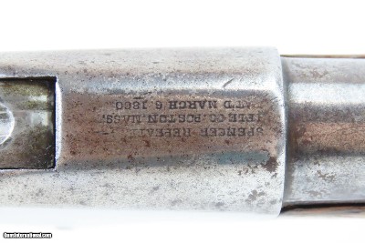 Antique U.S. SPENCER REPEATING RIFLE Co M1865 .56 Repeater CARBINE FRONTIER 1 of 24,000 Post-Civil War Carbines Produced - Image 9 of 19