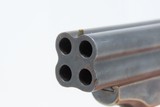 1860s Antique Christian SHARPS PEPPERBOX Pistol .22 Rimfire Philadelphia PA With Unique Revolving Firing Pin Design! - 9 of 18