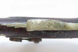 1850s Antique HENRY DERINGER .41 CALIBER Percussion Pistol ENGRAVED Lincoln Very Historically Charged Little Hideout Gun! - 12 of 17