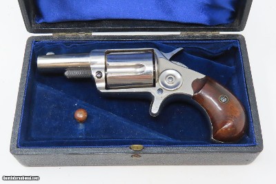 CASED London England Proofed Antique COLT NEW LINE .38 Centerfire RevolverConceal & Carry SELF DEFENSE SA Revolver - Image 4 of 21