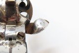 Rare 1890 GOVT CAVALRY OVERRUN COLT SINGLE ACTION ARMY Revolver SAA Antique Rinaldo A. Carr Inspected Nickel Finish 7 1/2” .45 - 17 of 21