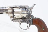 Rare 1890 GOVT CAVALRY OVERRUN COLT SINGLE ACTION ARMY Revolver SAA Antique Rinaldo A. Carr Inspected Nickel Finish 7 1/2” .45 - 4 of 21