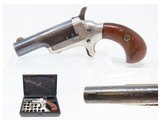 CASED COLT THUER DERINGER .41 Hideout Nickel & Blue Riverboat Gambler
C&R Late 1800s/Early 1900s HIDEOUT Self-Defense Pistol - 1 of 18