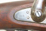 1863 Dated CIVIL WAR Antique U.S. M1861 INFANTRY RIFLE-MUSKET NORWICH ARMS James D. Mowry U.S. Model 1861 “EVERYMAN’S RIFLE” - 7 of 23