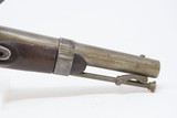 MEXICAN-AMERICAN WAR Era Antique R. JOHNSON U.S. M1836 .54 FLINTLOCK Pistol Likely Used well into the AMERICAN CIVIL WAR - 5 of 20