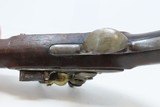 MEXICAN-AMERICAN WAR Era Antique R. JOHNSON U.S. M1836 .54 FLINTLOCK Pistol Likely Used well into the AMERICAN CIVIL WAR - 14 of 20