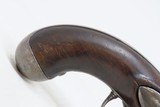MEXICAN-AMERICAN WAR Era Antique R. JOHNSON U.S. M1836 .54 FLINTLOCK Pistol Likely Used well into the AMERICAN CIVIL WAR - 3 of 20
