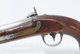 Antique WATERS U.S. MODEL 1836 DRAGOON .54 SOUTHERN CONVERSION Pistol
Pre-MEXICAN-AMERICAN WAR Perc. Pistol Dated 1837 - 19 of 20