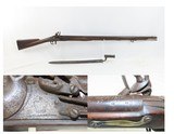 Antique BROWN BESS .75 Flintlock Musket Imperial British NAPOLEONIC WARS
TOWER and CROWN Marked WAR OF 1812 Long Arm