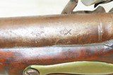 BRITISH TOWER Antique BROWN BESS .75 Flintlock Musket 1793 INDIA Pattern Napoleonic Wars Musket with “GR” ROYAL CIPHER - 16 of 22