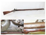 BRITISH TOWER Antique BROWN BESS .75 Flintlock Musket 1793 INDIA Pattern Napoleonic Wars Musket with “GR” ROYAL CIPHER