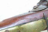 BRITISH TOWER Antique BROWN BESS .75 Flintlock Musket 1793 INDIA Pattern Napoleonic Wars Musket with “GR” ROYAL CIPHER - 12 of 22
