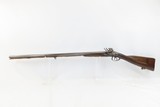 Antique BELGIAN 16 Ga. Double Barrel Side by Side FLINTLOCK Shotgun 1800s SxS Belgian HOMESTEAD Hunting/Fowling Piece - 2 of 17