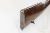 Antique BELGIAN 16 Ga. Double Barrel Side by Side FLINTLOCK Shotgun 1800s SxS Belgian HOMESTEAD Hunting/Fowling Piece - 16 of 17