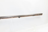Antique BELGIAN 16 Ga. Double Barrel Side by Side FLINTLOCK Shotgun 1800s SxS Belgian HOMESTEAD Hunting/Fowling Piece - 15 of 17