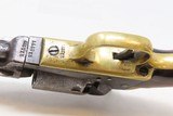 1862 COLT Antique CIVIL WAR .31 Percussion M1849 POCKET Revolver w/HOLSTERWILD WEST/FRONTIER SIX-SHOOTER Made In 1862 - 17 of 23