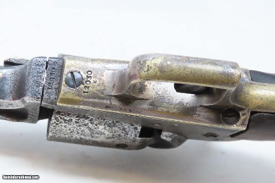 GOLD RUSH Antique COLT M1848 “BABY DRAGOON” POCKET Revolver w/HOLSTER - Image 15 of 20