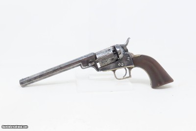 GOLD RUSH Antique COLT M1848 “BABY DRAGOON” POCKET Revolver w/HOLSTER - Image 4 of 20