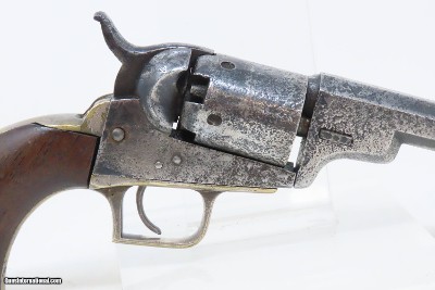 GOLD RUSH Antique COLT M1848 “BABY DRAGOON” POCKET Revolver w/HOLSTER - Image 19 of 20