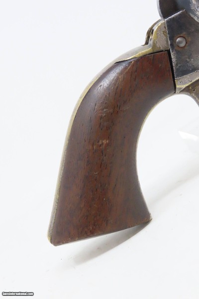 GOLD RUSH Antique COLT M1848 “BABY DRAGOON” POCKET Revolver w/HOLSTER - Image 18 of 20