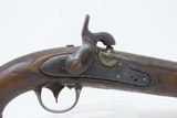 MEXICAN-AMERICAN WAR Antique R. JOHNSON U.S. M1836 .54 Conversion Pistol
Likely Seeing Use into the CIVIL WAR - 4 of 20