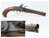 18th Century Flintlock Pistol Martial Carved Engraved .56 Caliber 9” Barrel
1700s HOLSTER Pistol - 2 of 17
