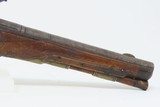 18th Century Flintlock Pistol Martial Carved Engraved .56 Caliber 9” Barrel
1700s HOLSTER Pistol - 6 of 17