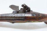 18th Century Flintlock Pistol Martial Carved Engraved .56 Caliber 9” Barrel
1700s HOLSTER Pistol - 10 of 17