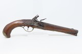 18th Century Flintlock Pistol Martial Carved Engraved .56 Caliber 9” Barrel
1700s HOLSTER Pistol - 3 of 17