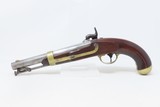 1855 Dated Antique I.N. JOHNSON U.S. M1842 DRAGOON Pistol BLEEDING KANSAS
1855/51 Dated MARTIALLY MARKED Horse Pistol - 17 of 20