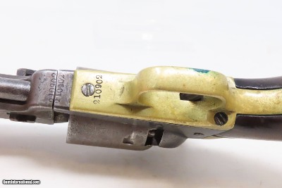Antique OLD WEST Frontier COLT 1851 NAVY .36 U.S. Grip Cartouche w/HOLSTER1870 Manufactured WILD WEST Single Action Revolver - Image 19 of 24