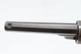 Engraved CIVIL WAR Antique BACON Removable Trigger Guard POCKET Revolver
.32 Caliber Rimfire Revolver by THOMAS BACON - 9 of 17