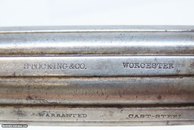ANTEBELLUM Antique STOCKING & Co. .31 Percussion PEPPERBOX Point & ShootENGRAVED Pre-CIVIL WAR Era 6-Shot BELLY GUN - Image 7 of 18
