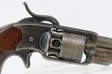 VERY SCARCE 1 of 500 Antique CIVIL WAR Percussion C.R. ALSOP NAVY Revolver
Unique Early 1860s .36 Cal. Spur Trigger Revolver - 15 of 16