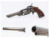 VERY SCARCE 1 of 500 Antique CIVIL WAR Percussion C.R. ALSOP NAVY Revolver
Unique Early 1860s .36 Cal. Spur Trigger Revolver