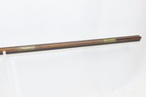 Antique GUILSON LONG RIFLE BRASS PATCHBOX Double Set Trigger Striped Maple Kentucky Style HUNTING/HOMESTEAD Long Rifle - 10 of 20