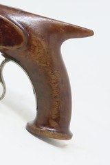 ENGRAVED Antique G.H. HERBERT Saw Handle SILVER TRIMMED Percussion Pistol
Mid-1800s TARGET PISTOL Made in ALBANY, NEW YORK - 17 of 19