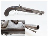 RYAN & WATSON Antique NAPOLEONIC WARS Era .69 PERCUSSION Conversion Pistol
Late 1700s to Early 1800s British OFFICER’S Pistol