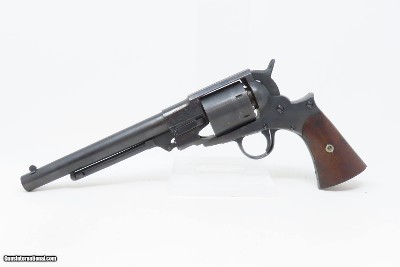 Scarce HOARD’S ARMORY Army Model 44 REVOLVER CIVIL WAR Watertown NY Antique 1 of Just 2,000 AUSTIN T. FREEMAN Patent Revolvers - Image 2 of 18
