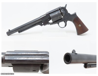 Scarce HOARD’S ARMORY Army Model 44 REVOLVER CIVIL WAR Watertown NY Antique 1 of Just 2,000 AUSTIN T. FREEMAN Patent Revolvers