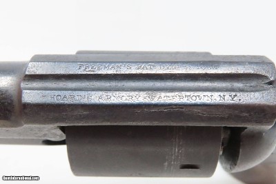 Scarce HOARD’S ARMORY Army Model 44 REVOLVER CIVIL WAR Watertown NY Antique 1 of Just 2,000 AUSTIN T. FREEMAN Patent Revolvers - Image 7 of 18