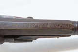 1741 Dated Antique OFFICER’S PISTOL with FRENCH & LATIN INSCRIPTIONS on Barrel “I. FRENER A DRESDE” - 8 of 18