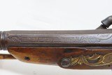 1741 Dated Antique OFFICER’S PISTOL with FRENCH & LATIN INSCRIPTIONS on Barrel “I. FRENER A DRESDE” - 12 of 18